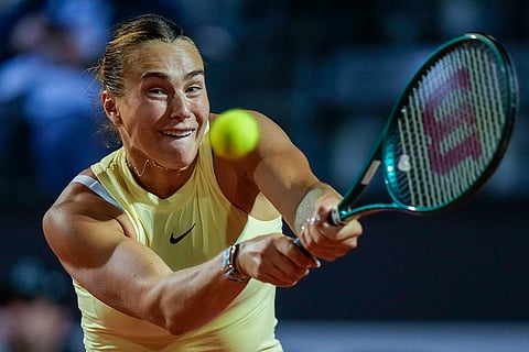 Belarus' Aryna Sabalenka